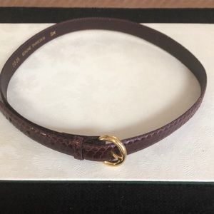🌹Genuine Snakeskin Belt